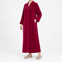 SNUG GILLY Long Lightweight Dressing Gown Zippered