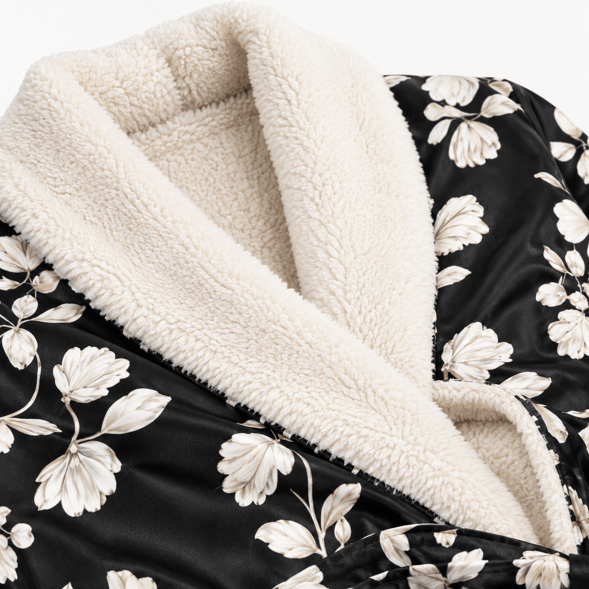 SNUG GILLY Long Fleece Dressing Gown Women'S Velvet