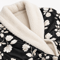 SNUG GILLY Long Fleece Dressing Gown Women'S Velvet