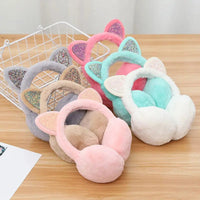 SNUG GILLY Cat Ear Earmuffs With Flexible Headband | Jasmine