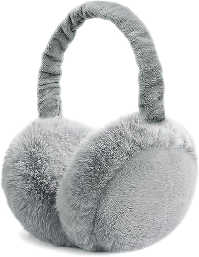 SNUG GILLY Grey Earmuffs With Adjustable Headband | Kayleigh
