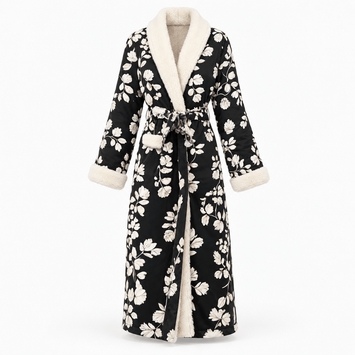 SNUG GILLY Long Fleece Dressing Gown Women'S Velvet