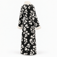 SNUG GILLY Long Fleece Dressing Gown Women'S Velvet