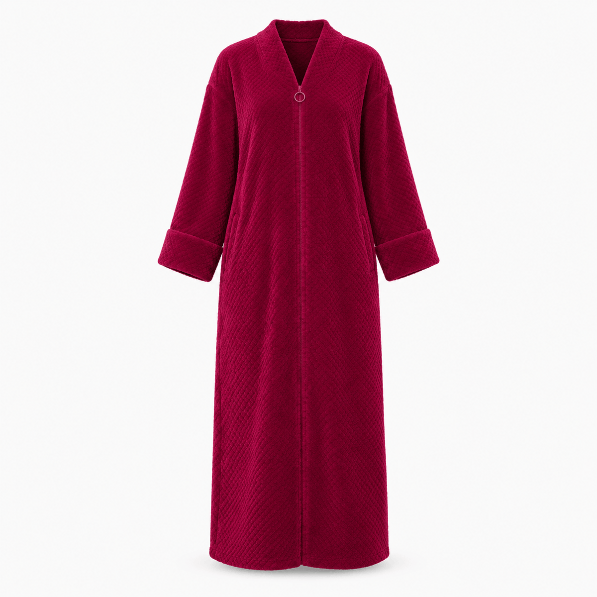 SNUG GILLY Long Lightweight Dressing Gown Zippered