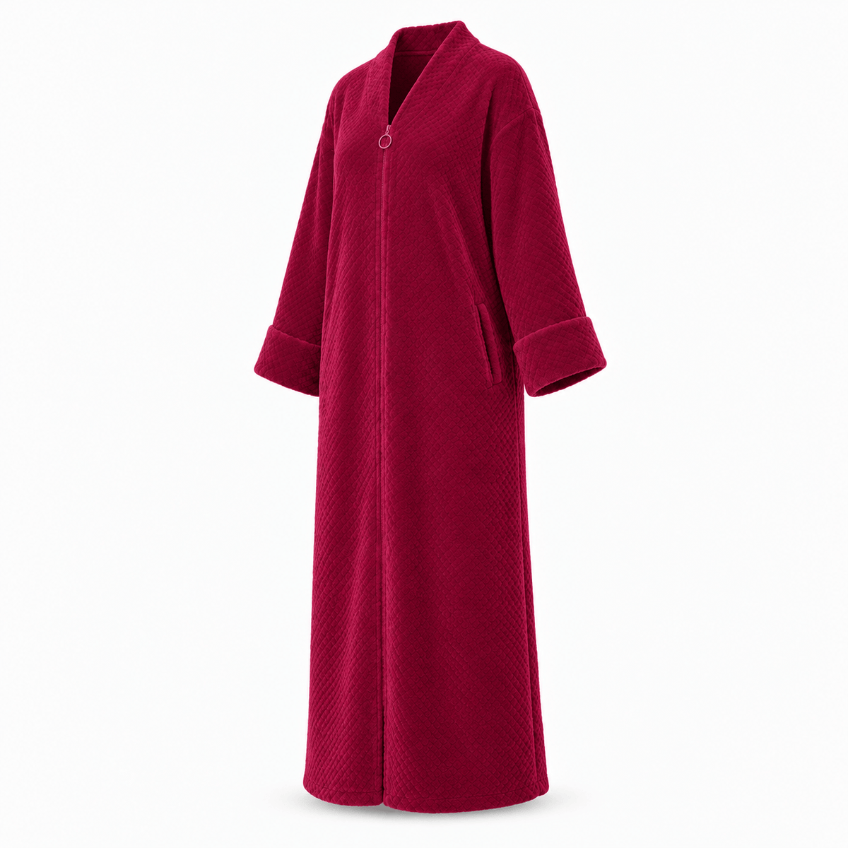 SNUG GILLY Long Lightweight Dressing Gown Zippered