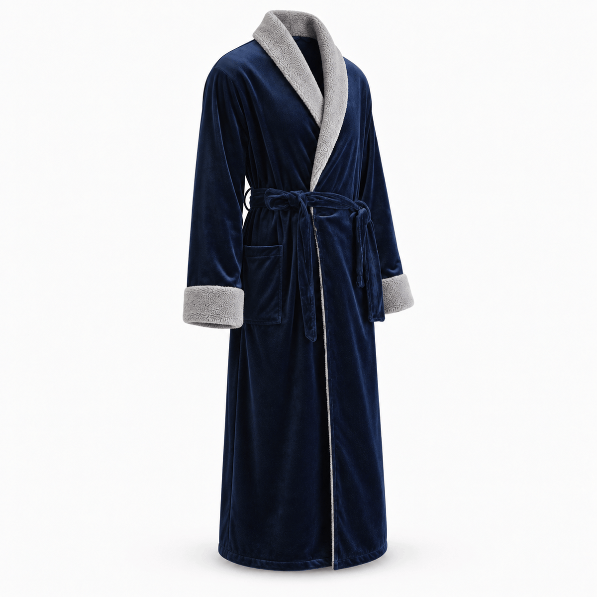 SNUG GILLY Men'S Velvet Dressing Gown
