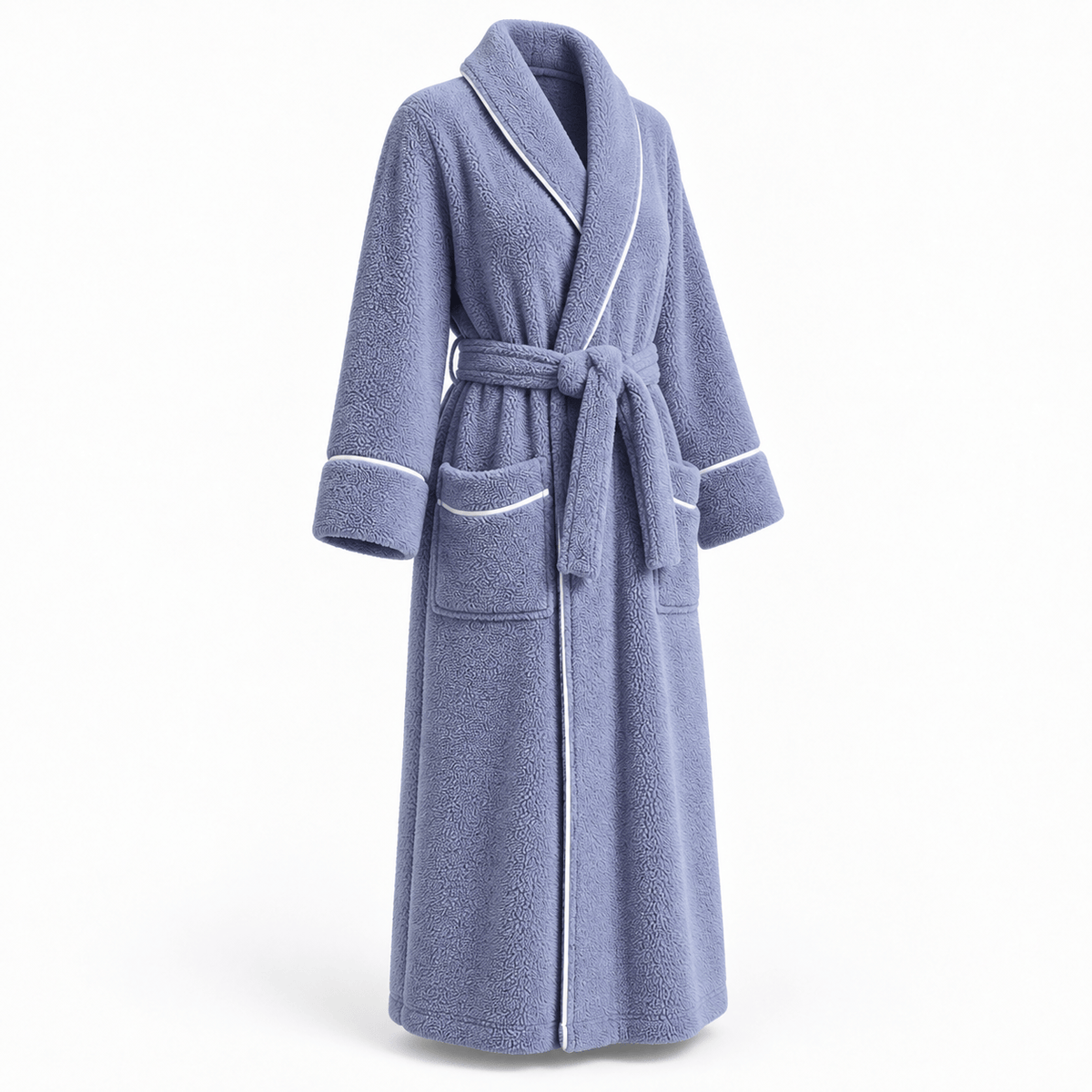 SNUG GILLY Plus Size Dressing Gown Fleece Long