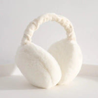 SNUG GILLY White Foldable Earmuffs With Adjustable Band | Holly