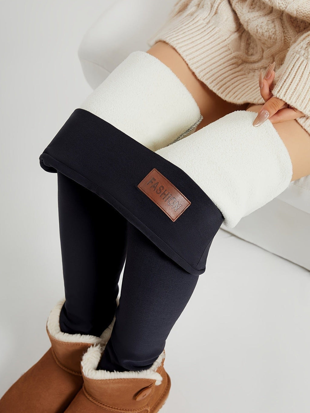 SNUG GILLY Women's Fleece Lined Thermal Leggings | Florence