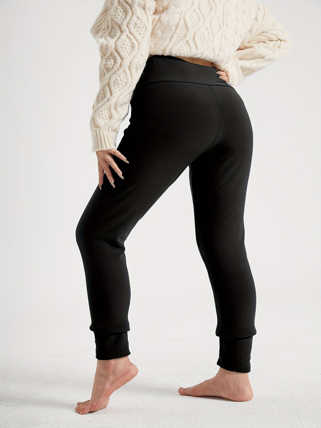 SNUG GILLY Women's Fleece Lined Thermal Leggings | Florence