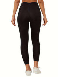 SNUG GILLY Women's High Waisted Fleece Lined Pocket Leggings | George