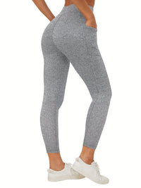 SNUG GILLY Women's High Waisted Fleece Lined Pocket Leggings | George