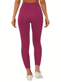 SNUG GILLY Women's High Waisted Fleece Lined Pocket Leggings | George