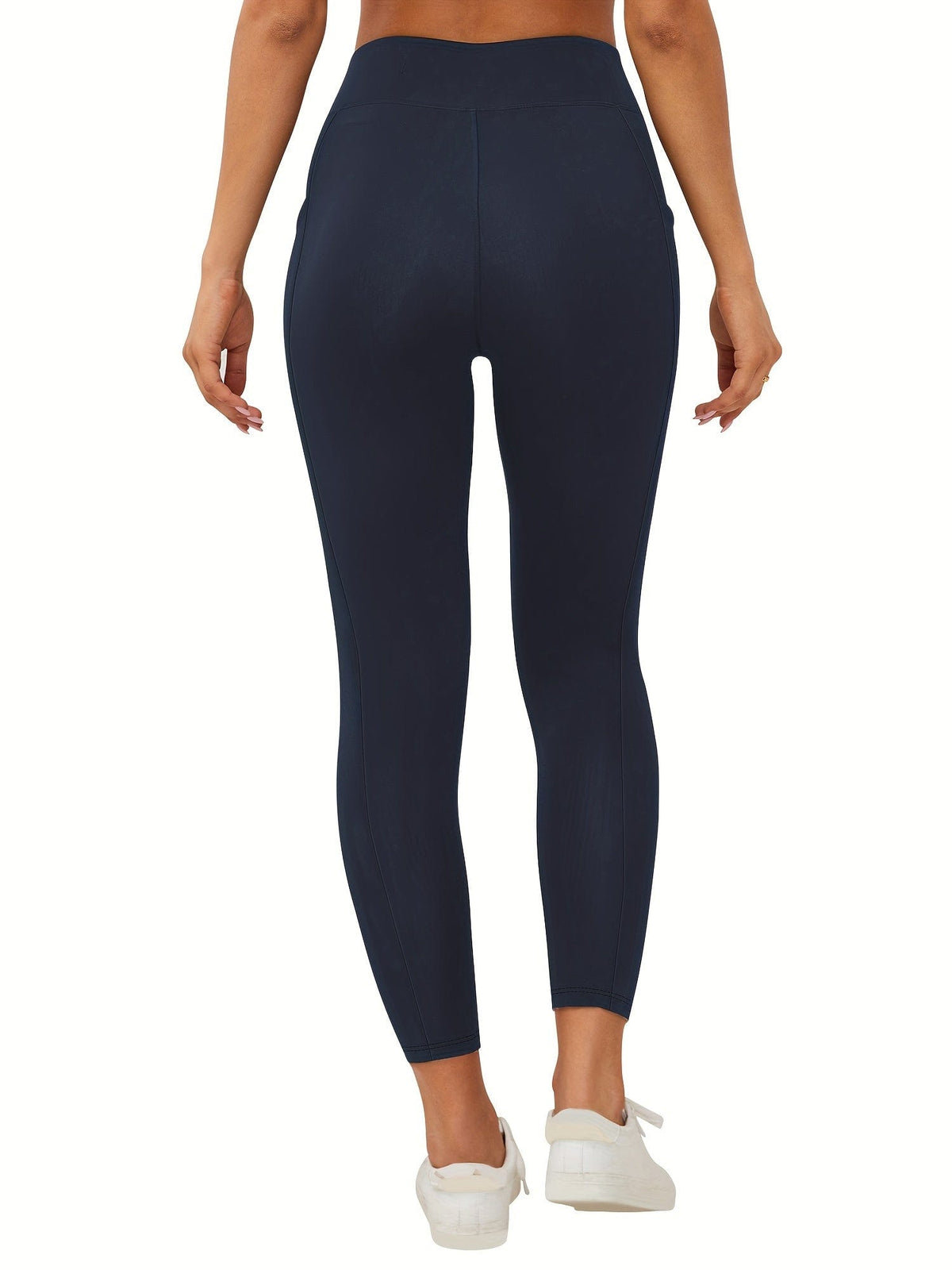 SNUG GILLY Women's High Waisted Fleece Lined Pocket Leggings | George